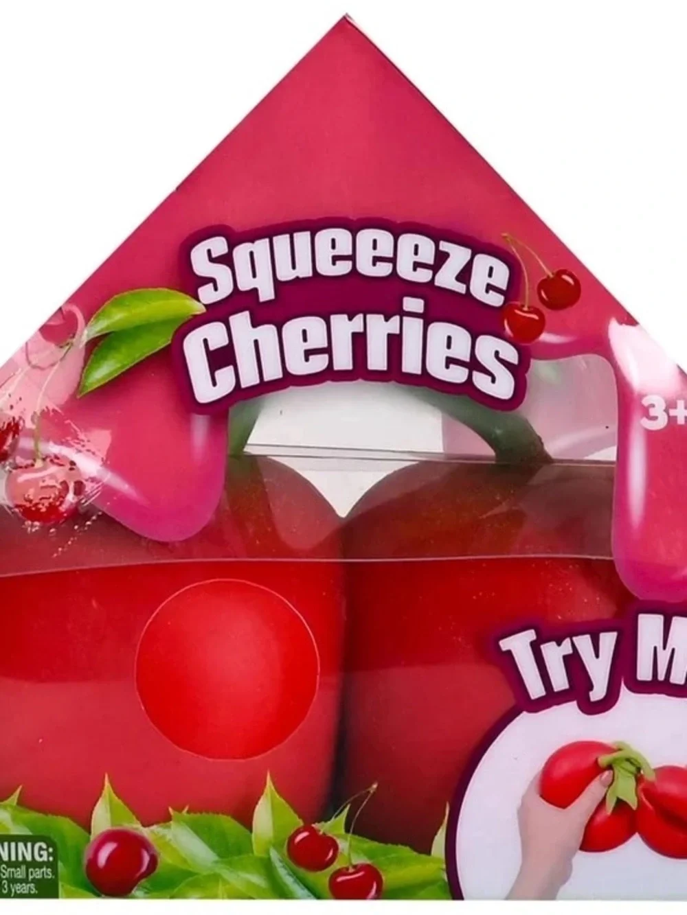 Toymendous Jumbo Squishy Cherry - Squeezy Sensory Stress Relief Toy - Like New